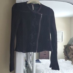 Free People knit sweater.